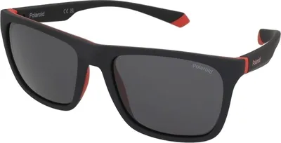 Produktbild von Polaroid PLD 2141/S Matte black red 57/18/140 Uni Sonnenbrillen
