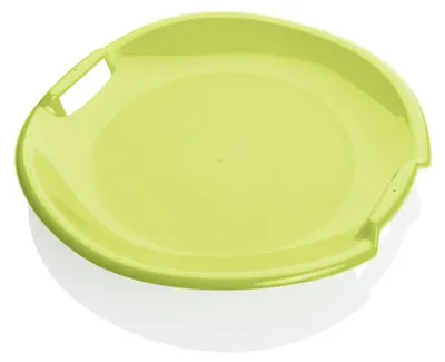 Zdjęcie produktu dla Talerz do sanek Tornado 629 Plastkon 56cm Limonkowy