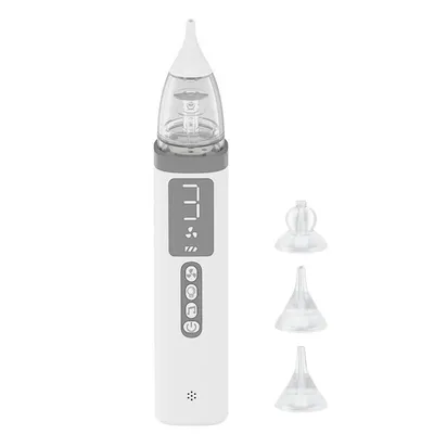 Produktbild von Nasensauger, 3 stufiger Elektrischer Baby Nasenreiniger mit 3Silikondš¹sen,Musik und Lichteffekten, Wiederaufladbar