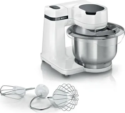 Image de Robot  pâtissier - BOSCH - MUMS2EW00E Serie 2 - 700 W - 4 vitesses - Blanc