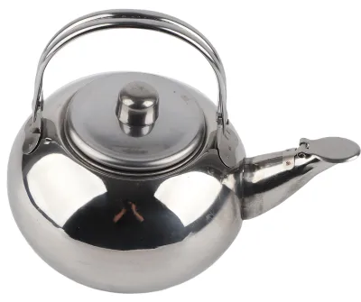Produktbild von Teekessel aus Edelstahl, exquisite Teekanne, Kaffeekanne mit Sieb für Zuhause, Restaurant, 14 cm