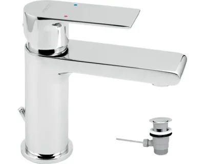 Obrázek produktu pro Umyvadlová baterie páková Novaservis Nobless Trend chrom s výpustí 41001,0