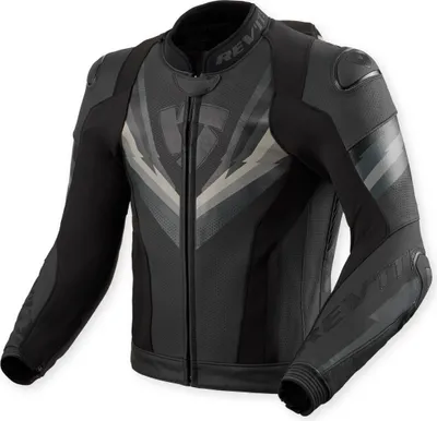 Produktbild von Revit Quantum 3 Pro perforierte Motorrad Lederjacke, schwarz/anthrazit, 54