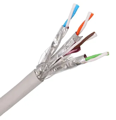 Zdjęcie produktu dla Kabel wewnętrzny Extralink CAT7 S/FTP, 100 m, kabel sieciowy LAN