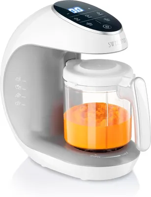 Productafbeelding van Babyvoeding Maker 7-in-1 - Stomer en Blender - Opwarmen, Ontdooien en Steriliseren - Automatische Reiniging - Digitaal Display - BPA-vrij