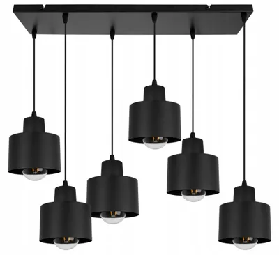 Image de Pendelaire Moderne Lampe Led Noire