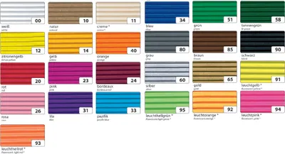 Produktbild von folia Bastelwellkarton (B)500 x (H)700 mm gelb (Preis pro Stück)