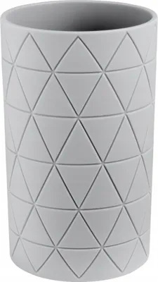 Obrázok produktu pre Kúpeľňový pohár na zubné kefky a zubnú pastu Star grey