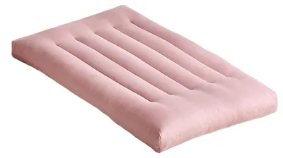 Immagine prodotto di Omgoods - Cuscino ultra sottile per il sonno, cuscino per la testa sottile da 6 cm, colore rosa