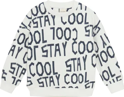 Produktbild von MINYMO MISweatshirt LS AOP Uni Kinder Pullover Sweater Baumwollmischung regular fit