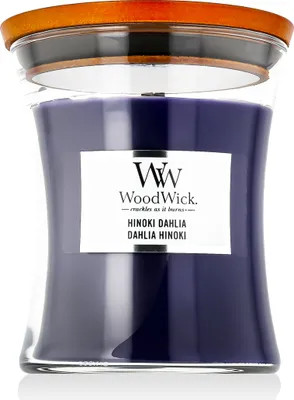 Produktbild von WoodWick Hinoki Dahlia, Zylinder, Violett