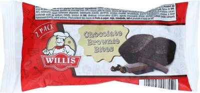Produktbild von Willis Chocolate Brownie Bites 2x25g