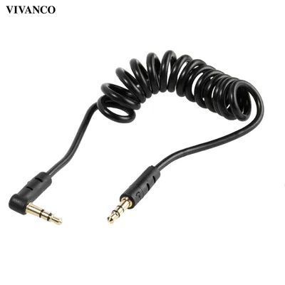Produktbild von ViVanco™46/10 075WS, 3.5mm, Männlich, 3.5mm, Männlich, 0,75 m, Schwarz