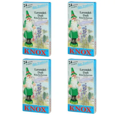 Obrázok produktu pre KNOX - Sada 4 vonných kužeľov veľkosti M - levanduľa