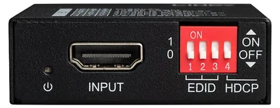 Productafbeelding van Lindy 32112, 3840 x 2160 pixels, 18 Gbit/s, Zwart, Metaal, HDMI, USB-C