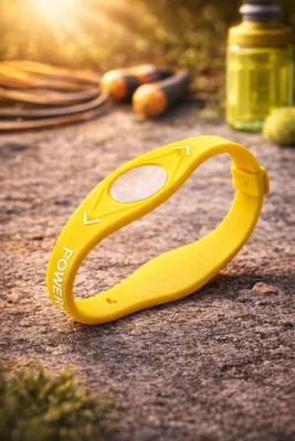 Produktbild von Power Balance Energie Armband – Ionenband für Fitness & Alltag gelb S – 17,5 cm