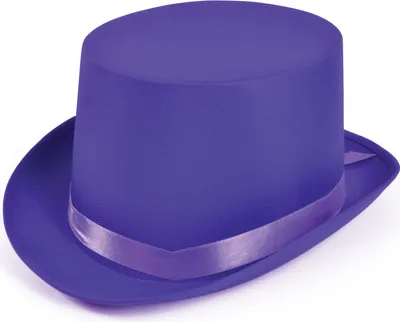 Produktbild von Bristol Novelty Uni Satin-Zylinder BN2035 (Einheitsgröße) (Violett)