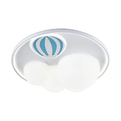 Zdjęcie produktu dla Lampa sufitowa LED FOCUS 42W 3570lm metal biało-niebieska wym:15x47x47cm IP20 Zuma Line