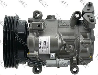 Produktbild von TEAMEC 8600195 SD6V12 Klimaanlage Klimakompressor PAG 46 für RENAULT Clio III Schrägheck (BR0/1, CR0/1) TWINGO II (CN0) MODUS / GRAND MODUS (F/JP0)