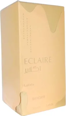 A product box for a perfume.