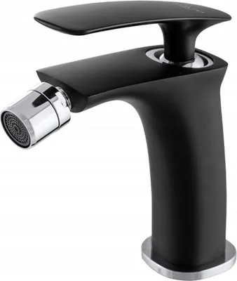 Obrázok produktu pre Granitan | TONY – batéria na bidet – čierna – mosadz – keramická hlavica