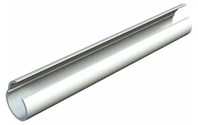 Produktbild von OBO 2953 M25 LGR Quick-Pipe M25 PVC lichtgrau RAL7035 2153920