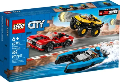 Image de LEGO® City 60395 Ensemble de coureurs polyvalents