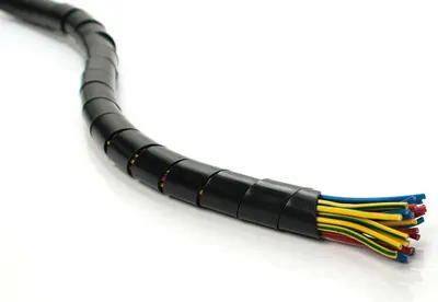 Produktbild von Spiralschutzschlauch 4mm schwarz GSTB-4 TRYTYT VE=10m
