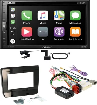 Produktbild von Pioneer AVH-Z5200DAB CarPlay Android Auto CD Einbauset für Isuzu D-Max 3 ab 2020