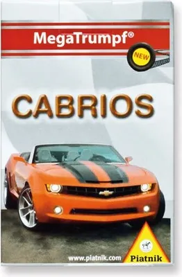 Obrázok produktu pre Karty "Cabriolets" kvarteto PIATNIK