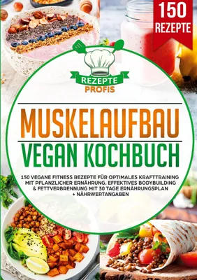 Produktbild von Muskelaufbau Vegan Kochbuch