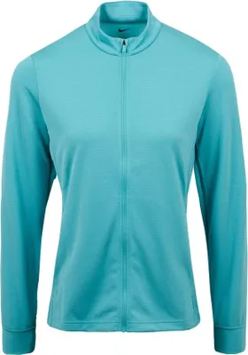 Produktbild von Nike Dry Fit Golfjacke mit durchgehendem Reißverschluss für Damen – Türkis