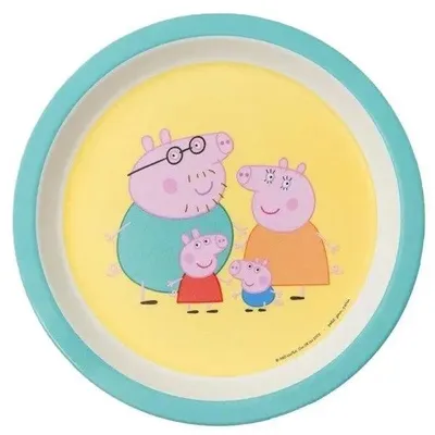 Produktbild von Petit Jour Paris PI705K Peppa PIG Baby-Teller