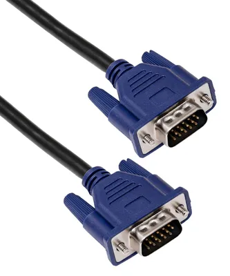 Obrázok produktu pre Akyga AK-AV-07, 3 m, VGA (D-Sub), VGA (D-Sub), Samec, Samec, Čierna, Modrá