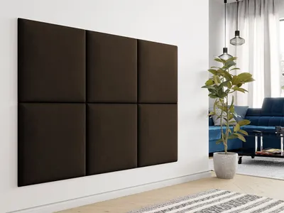 Immagine prodotto di Pannello imbottito 60x60 PAG - marrone