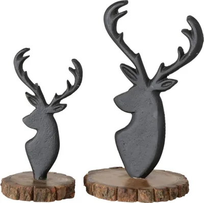 Produktbild von Boltze Gruppe Berti Figur Hirsch mangoholz 22 cm (1 Stück)