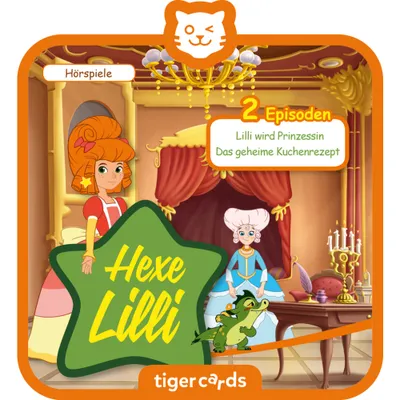 Produktbild von tigercard - Hexe Lilli - Lilli wird Prinzessin & Das geheime Kuchenrezept
