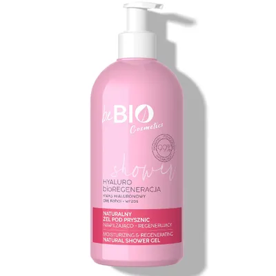 Produktbild von BeBio Ewa Chodakowska Hyaluro bioRegeneration natürliches Duschgel, 350ml - Vitalität für Ihre Haut