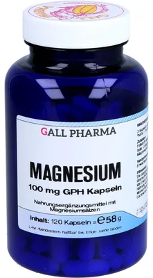 Produktbild von MAGNESIUM 100mg Kapseln, 120 St. Kapseln