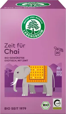 Produktbild von Gewürztee - Zeit für Chai 20 Beutel 40g