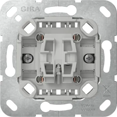 Produktbild von Gira Tastschalter Kreuz o.Kr. Einsatz 383700