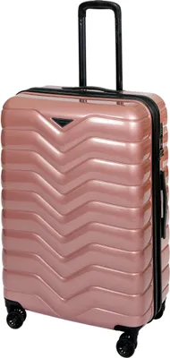 Produktbild von Große Hartschalenkoffer Trolley V SHINY Pink Rollenkoffer 75 cm Cavalet- BOWATEX