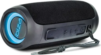 Produktbild von Ibiza Sound BULLET30, 30 W, Kabellos, 2,402 - 2,48 GHz, Tragbarer Mono-Lautsprecher, Schwarz, Tasten