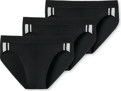 Produktbild von Schiesser Herren 3 er Pack Rio-Slip Gr. 4  weiss
