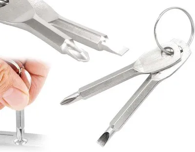 Image de Mini-jeu de tournevis avec embouts cruciformes et plats