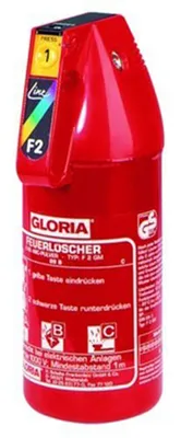 Produktbild von Pulverfeuerlöscher 2kg m.Dauerdruck Brandkl.13 A 89 B C m.Manometer,m.Halter