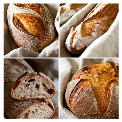 Produktbild von Brotfermentiertes Backtuch 150x60cm Baumwoll Gärleinen Backzubehör für Brot Teig Beige für Bäcker