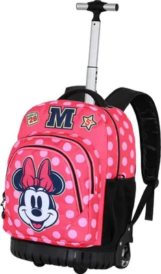 Produktbild von Karactermania Disney Minnie Mouse Class Rucksack Mit Rollen Rosa  Rosa One Size