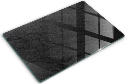 Produktbild von Glasschneideplatte - Herdabdeckplatte - 80x52 cm -Schneidebrett - Spritzschutz -Texturstein