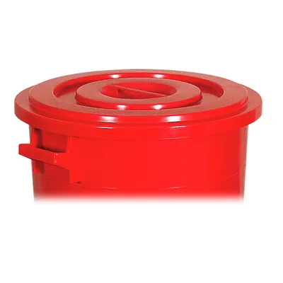 Produktbild von Deckel für Rundtonne 75 Liter, rot
